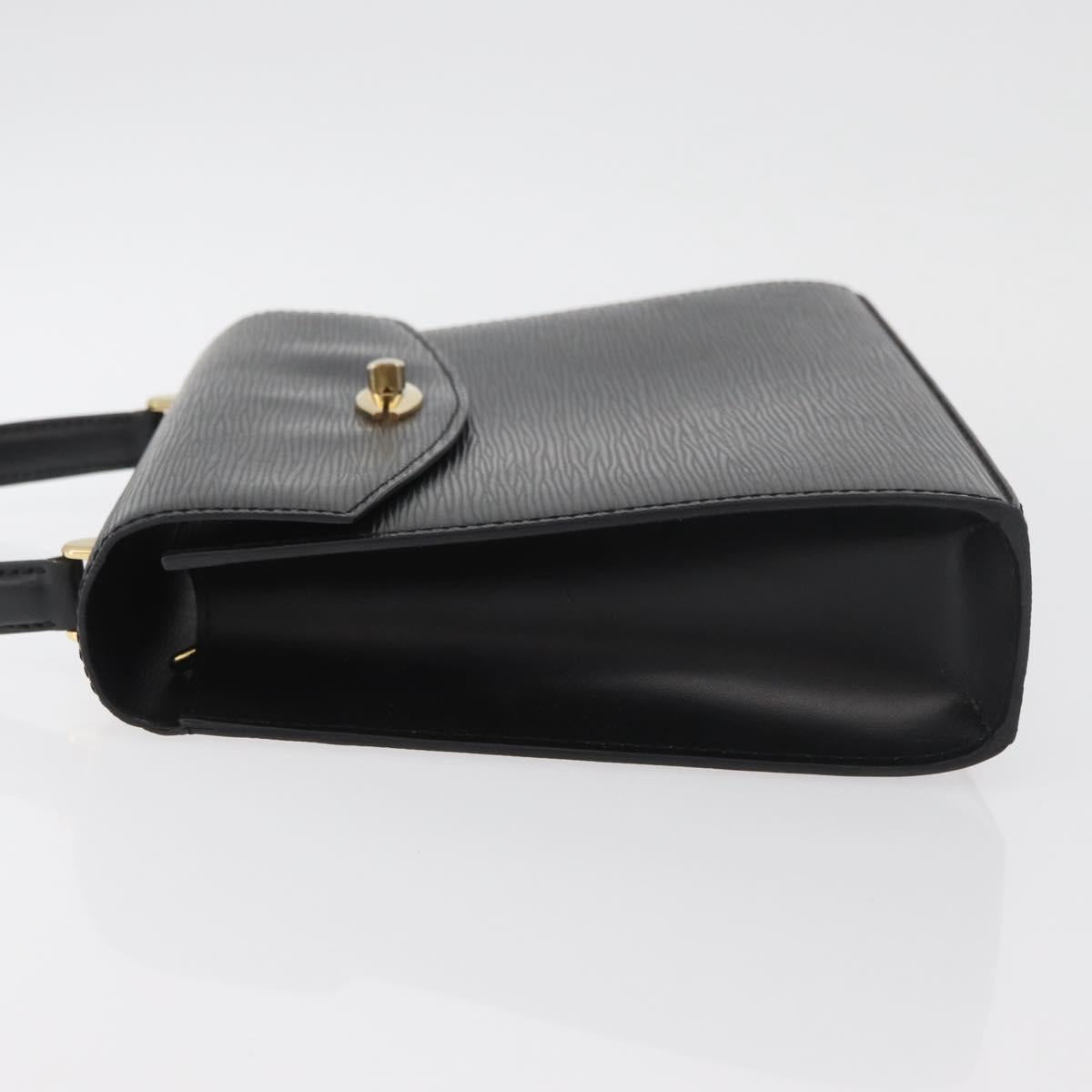 LOUIS VUITTON Epi Malesherbes Hand Bag Black M52372 LV Auth ka3830A