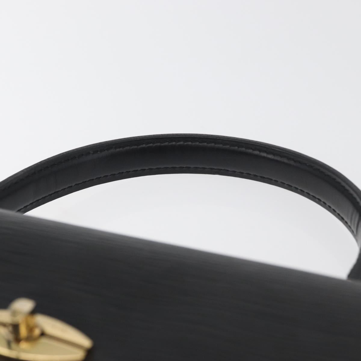 LOUIS VUITTON Epi Malesherbes Hand Bag Black M52372 LV Auth ka3830A