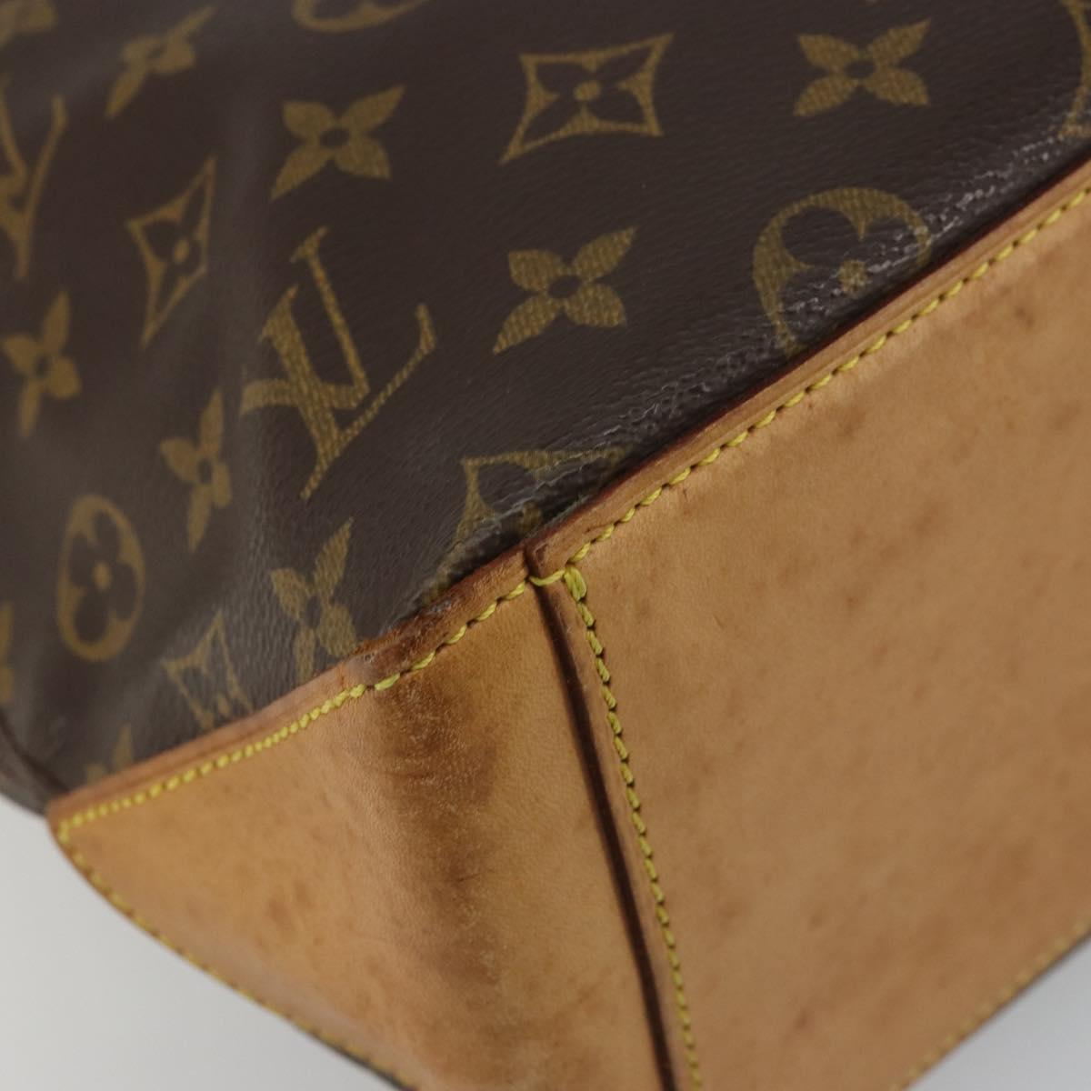 LOUIS VUITTON Monogram Cabas Piano Tote Bag M51148 LV Auth ka3853