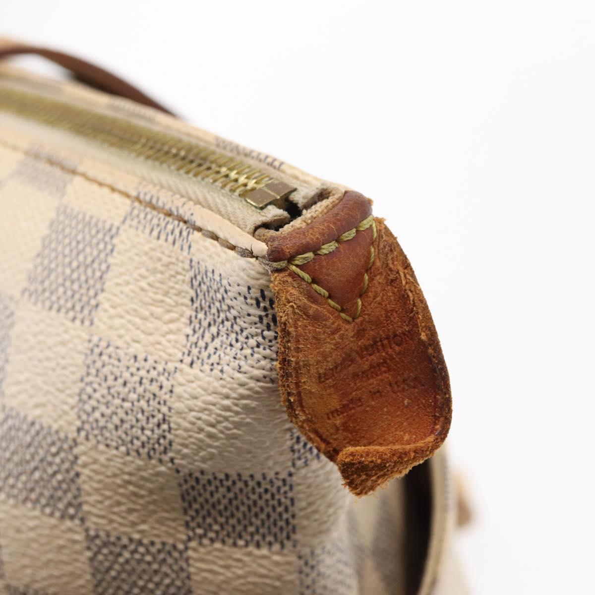 LOUIS VUITTON Damier Azur Totally MM Tote Bag N51262 LV Auth ka391