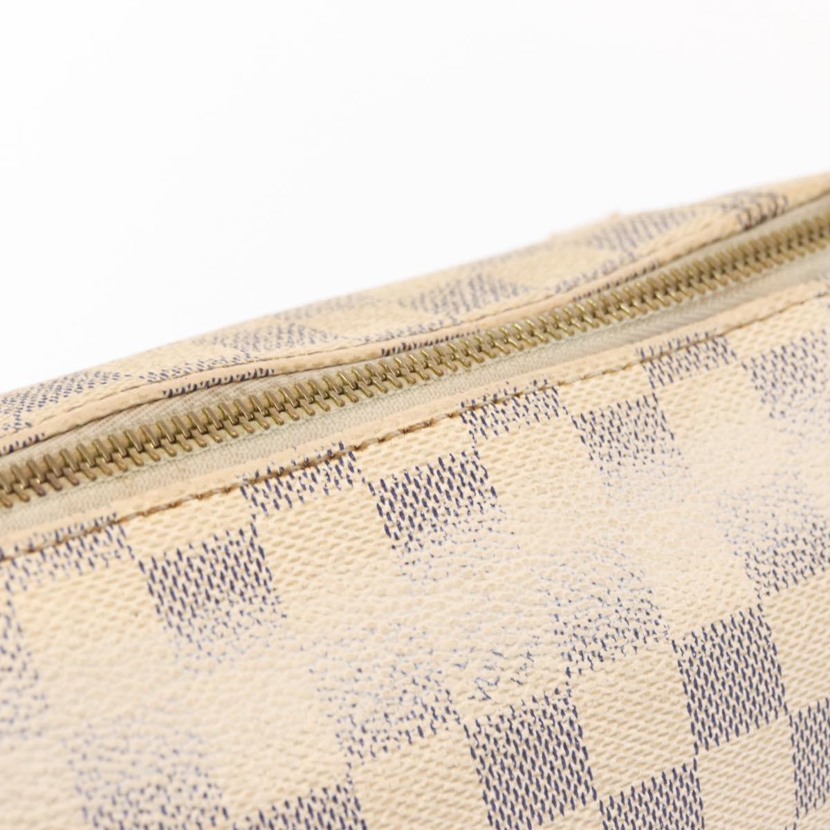 LOUIS VUITTON Damier Azur Totally MM Tote Bag N51262 LV Auth ka391