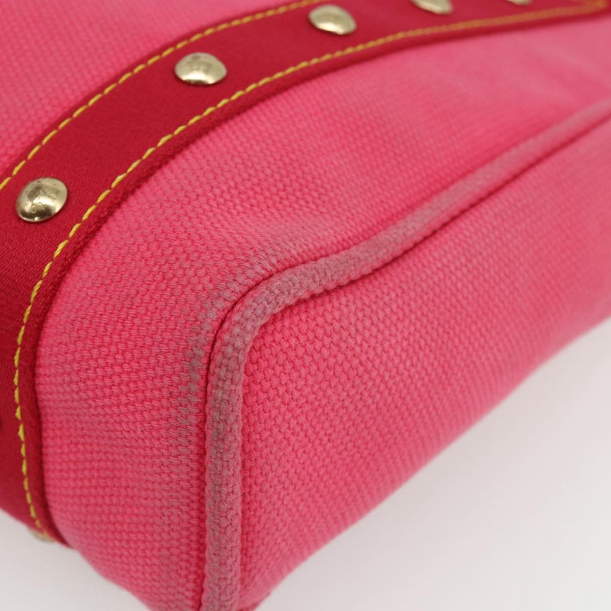 LOUIS VUITTON Antigua Cabas MM Tote Bag Pink M40085 LV Auth ka3945