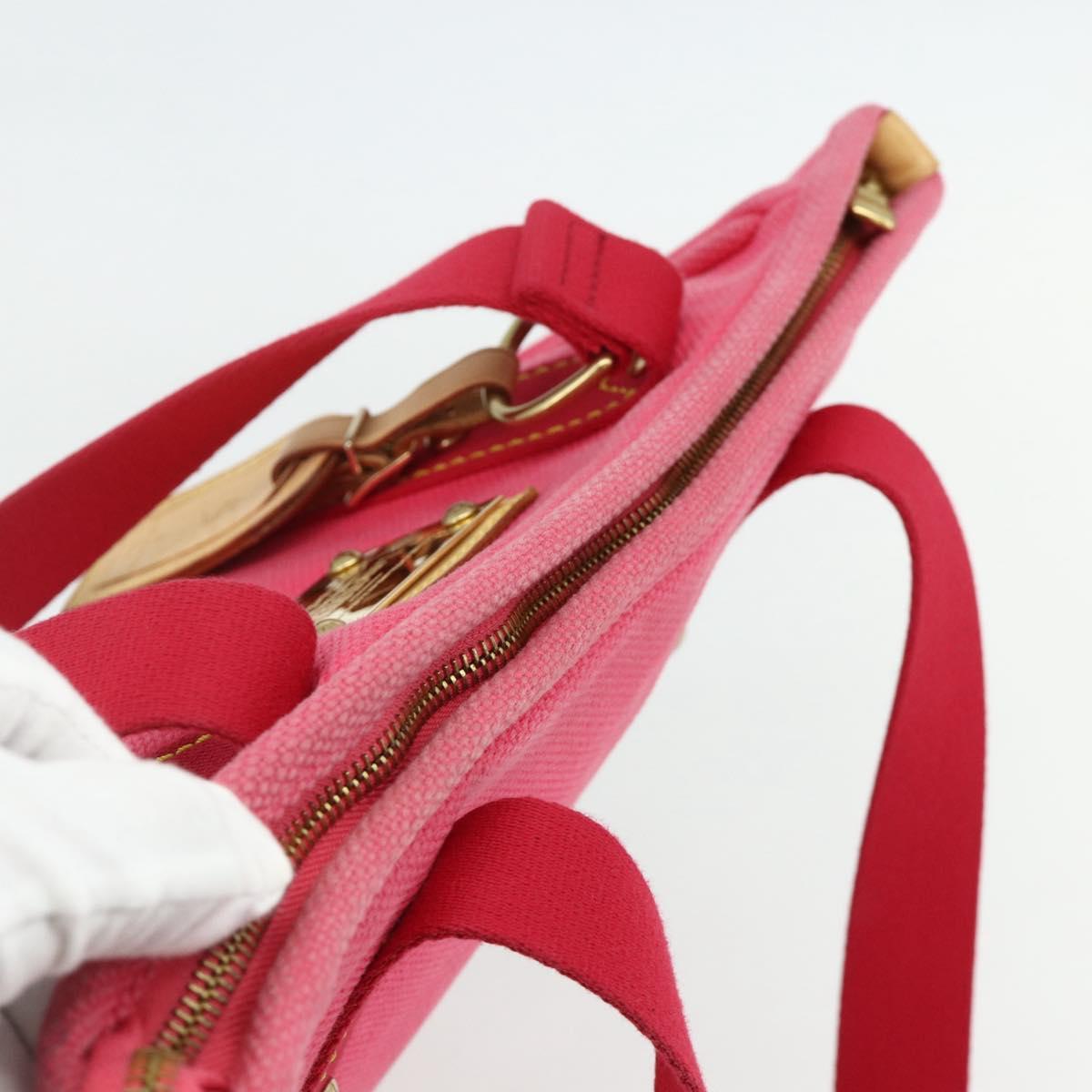 LOUIS VUITTON Antigua Cabas MM Tote Bag Pink M40085 LV Auth ka3945