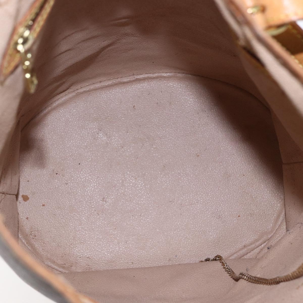 LOUIS VUITTON Monogram Bucket GM Shoulder Bag M42236 LV Auth ka398