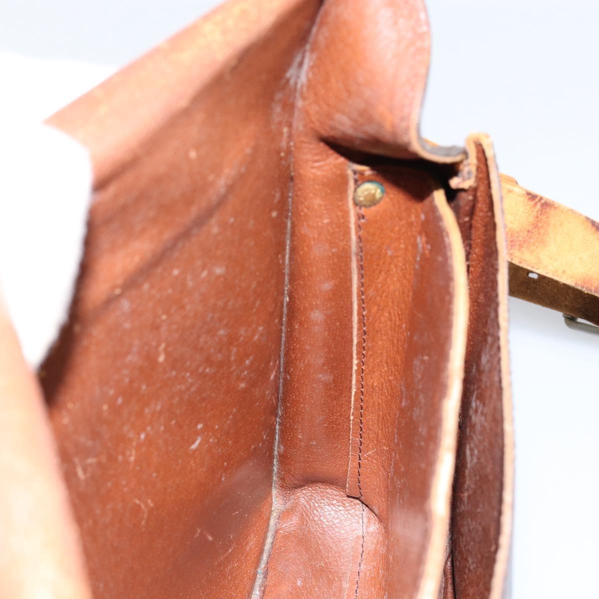 LOUIS VUITTON Monogram Cartouchiere GM Shoulder Bag M51252 LV Auth ka400