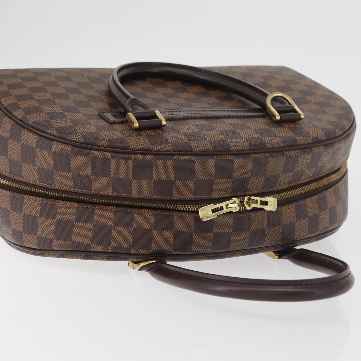 LOUIS VUITTON Damier Ebene Nolita Hand Bag N41455 LV Auth ka4006A