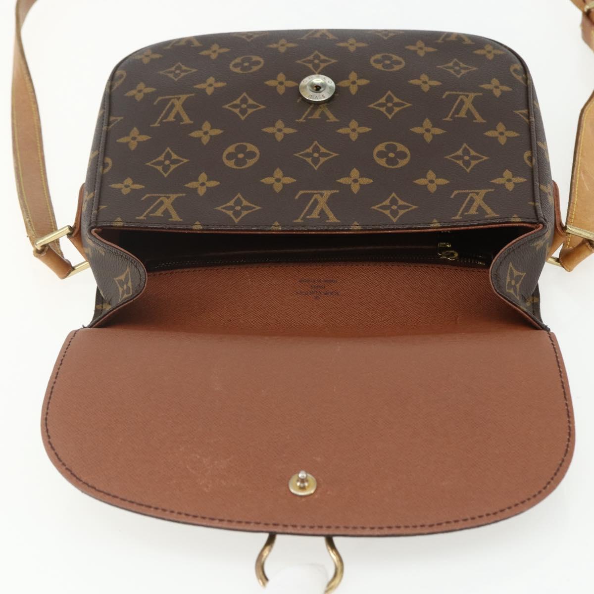 LOUIS VUITTON Monogram Saint Cloud GM Shoulder Bag M51242 LV Auth ka402
