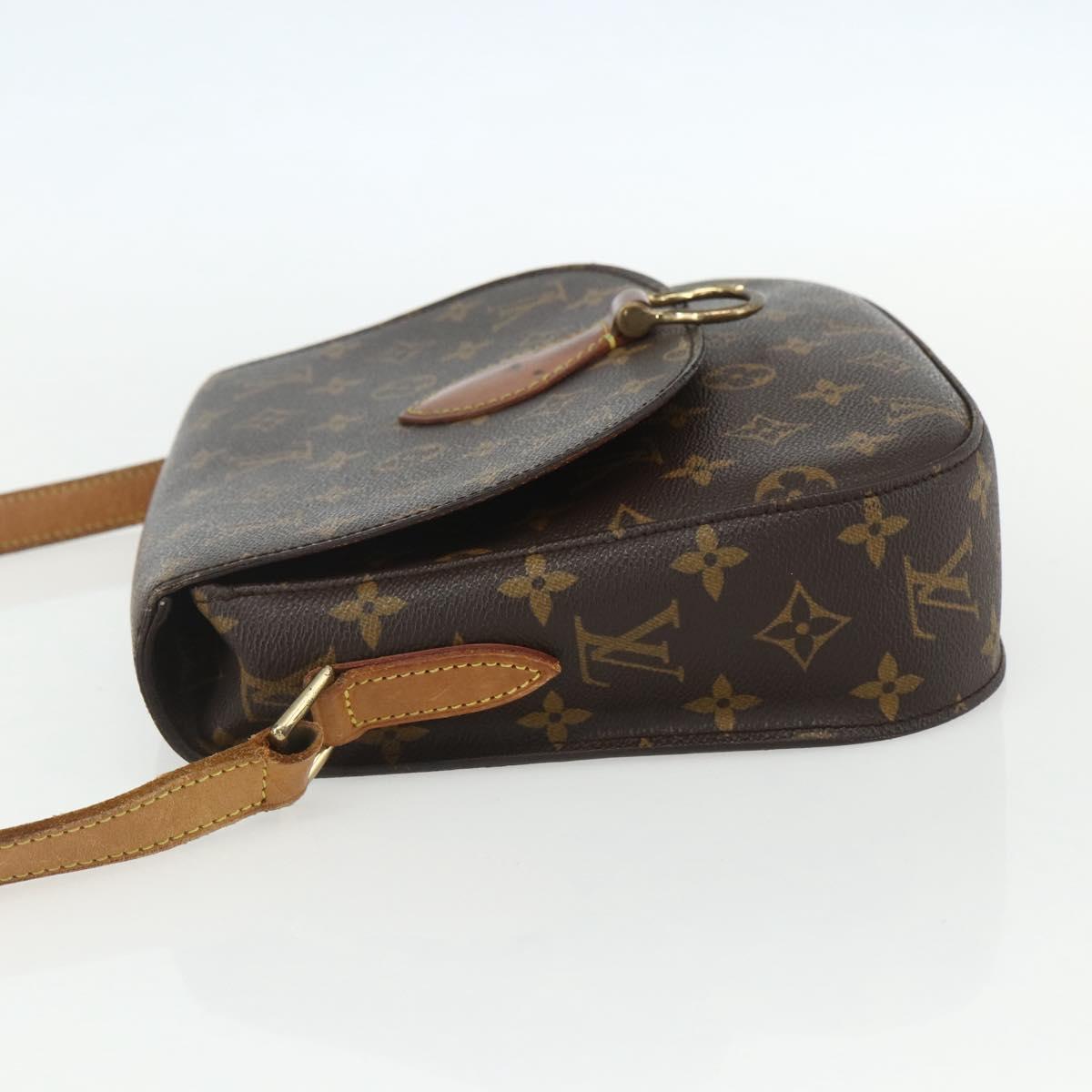 LOUIS VUITTON Monogram Saint Cloud GM Shoulder Bag M51242 LV Auth ka402