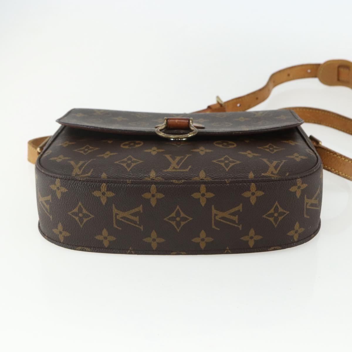 LOUIS VUITTON Monogram Saint Cloud GM Shoulder Bag M51242 LV Auth ka402
