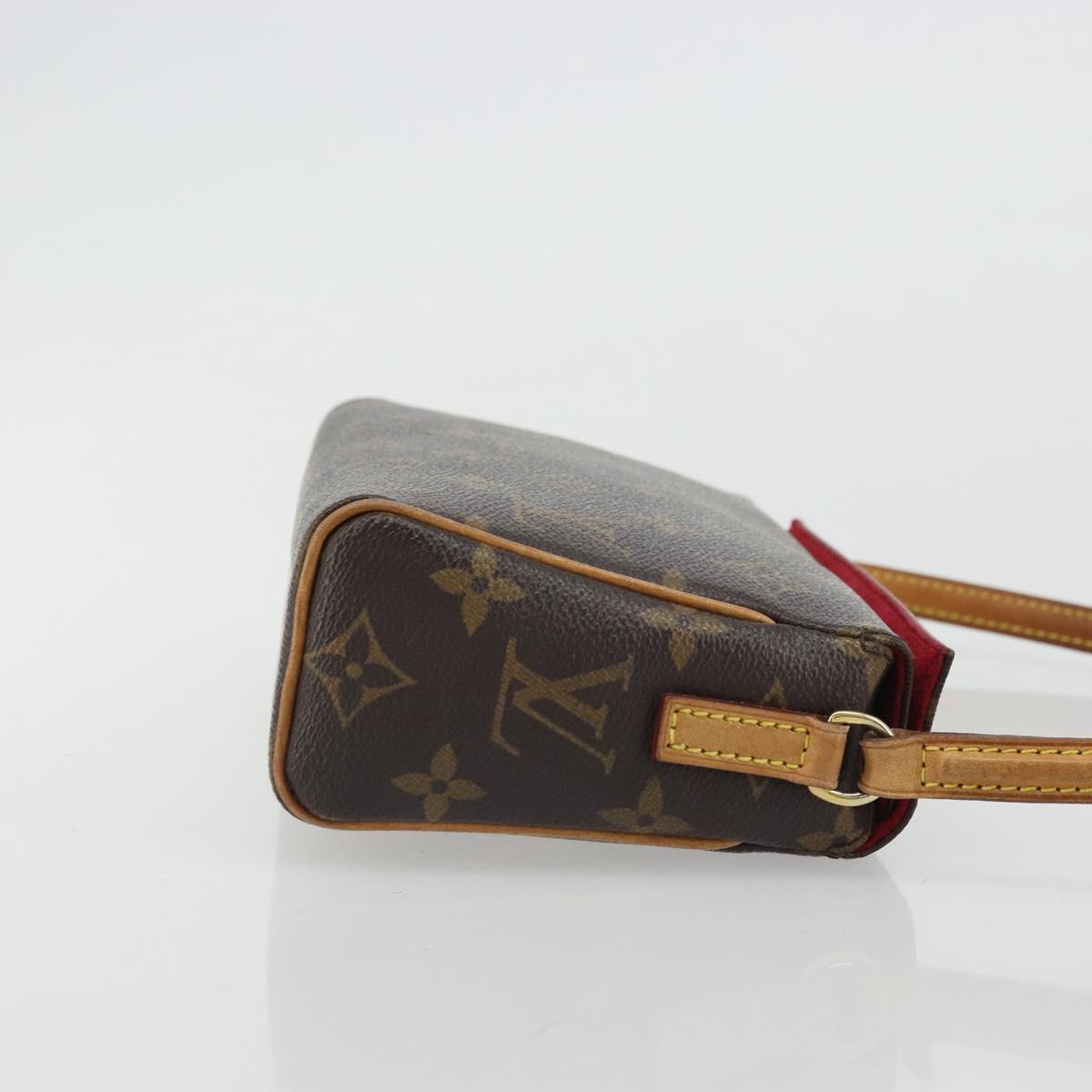 LOUIS VUITTON Monogram Recital Hand Bag M51900 LV Auth ka4022A