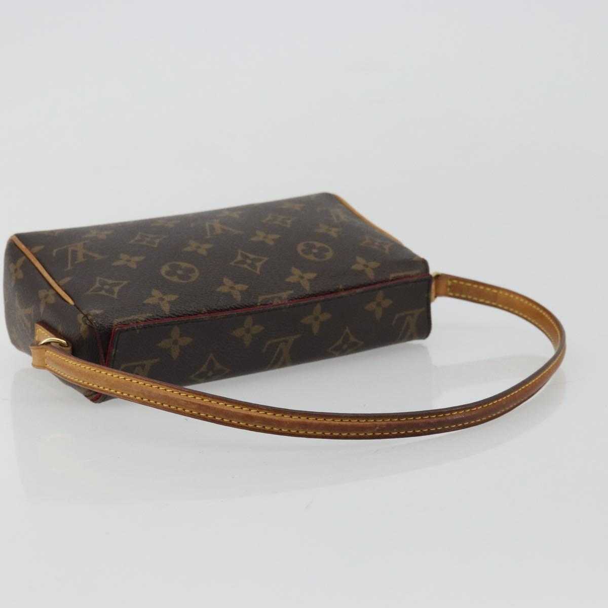 LOUIS VUITTON Monogram Recital Hand Bag M51900 LV Auth ka4022A