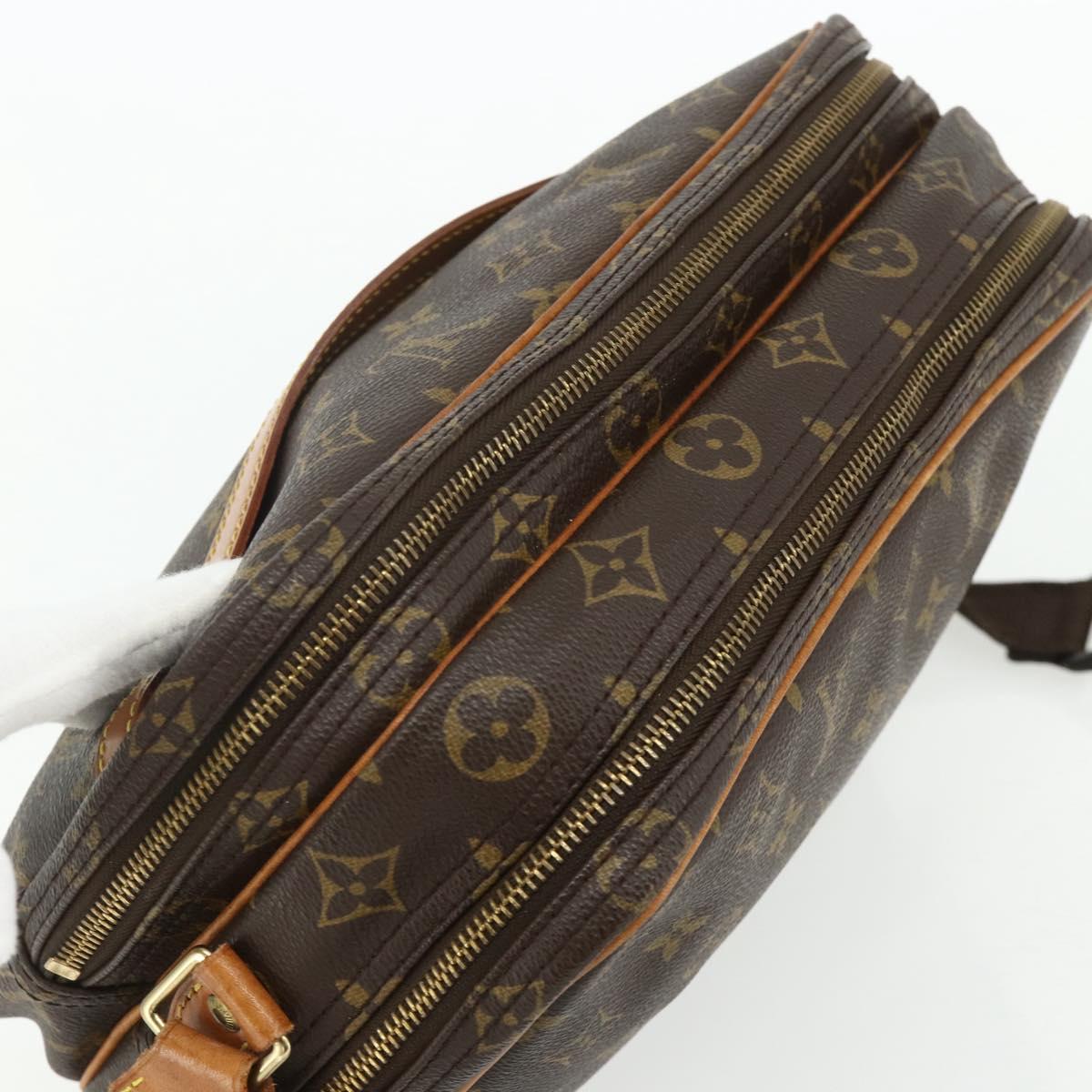 LOUIS VUITTON Monogram Reporter PM Shoulder Bag M45254 LV Auth ka4029