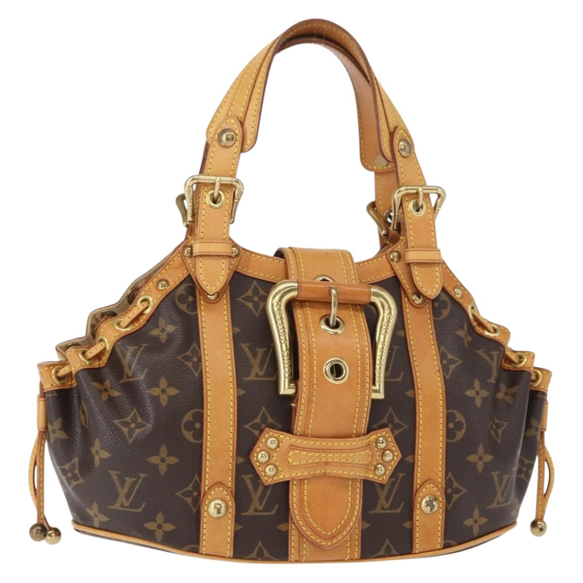 LOUIS VUITTON Monogram Teda PM Hand Bag M92399 LV Auth ka404