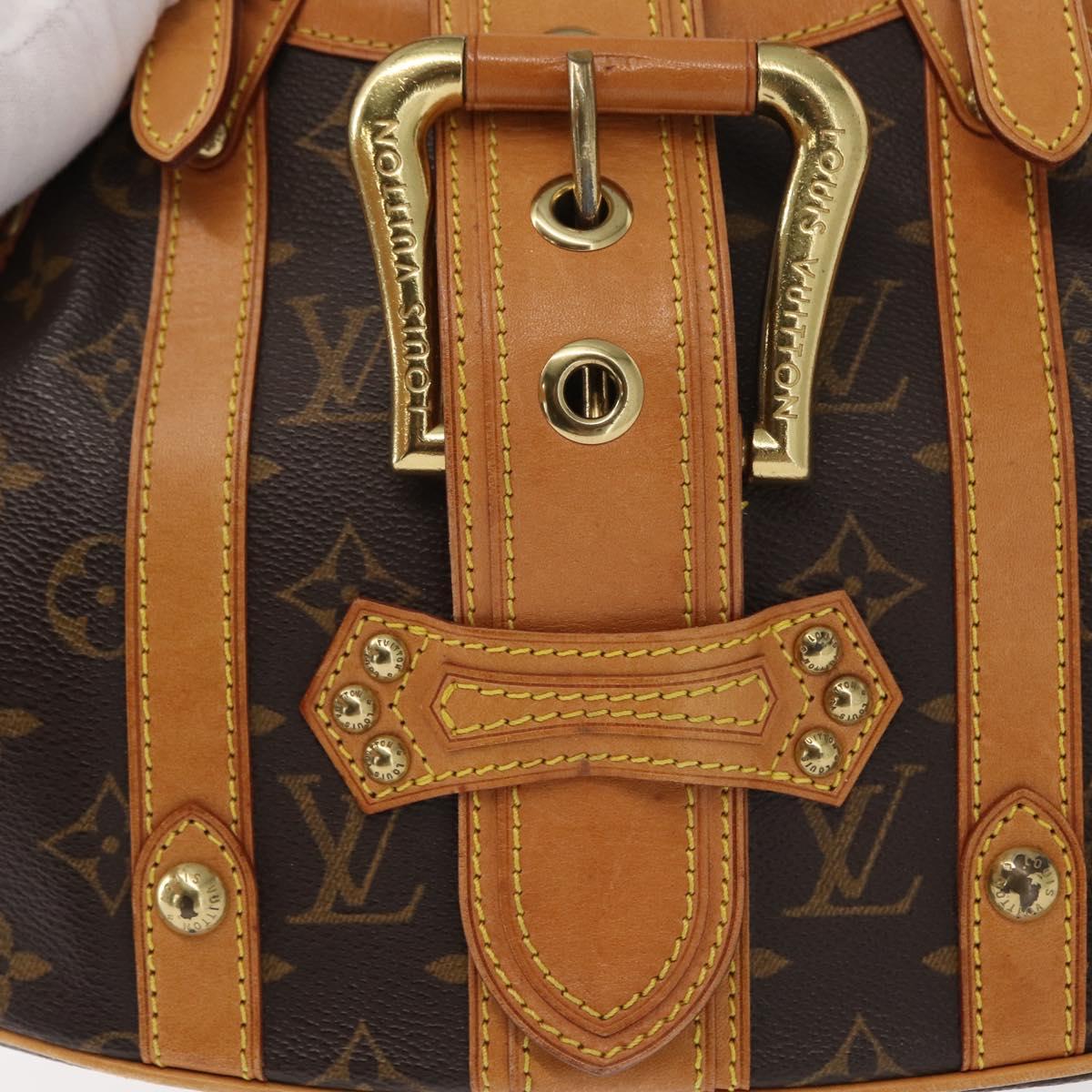 LOUIS VUITTON Monogram Teda PM Hand Bag M92399 LV Auth ka404
