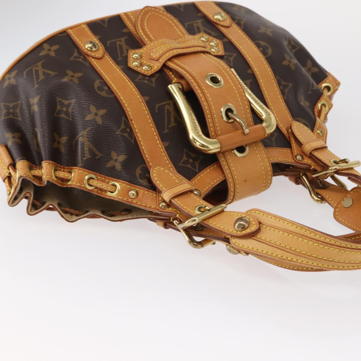 LOUIS VUITTON Monogram Teda PM Hand Bag M92399 LV Auth ka404