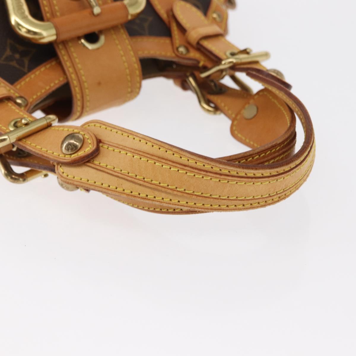 LOUIS VUITTON Monogram Teda PM Hand Bag M92399 LV Auth ka404