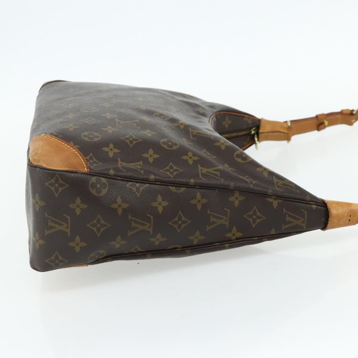 LOUIS VUITTON Monogram Boulogne 35 Shoulder Bag M51260 LV Auth ka4056