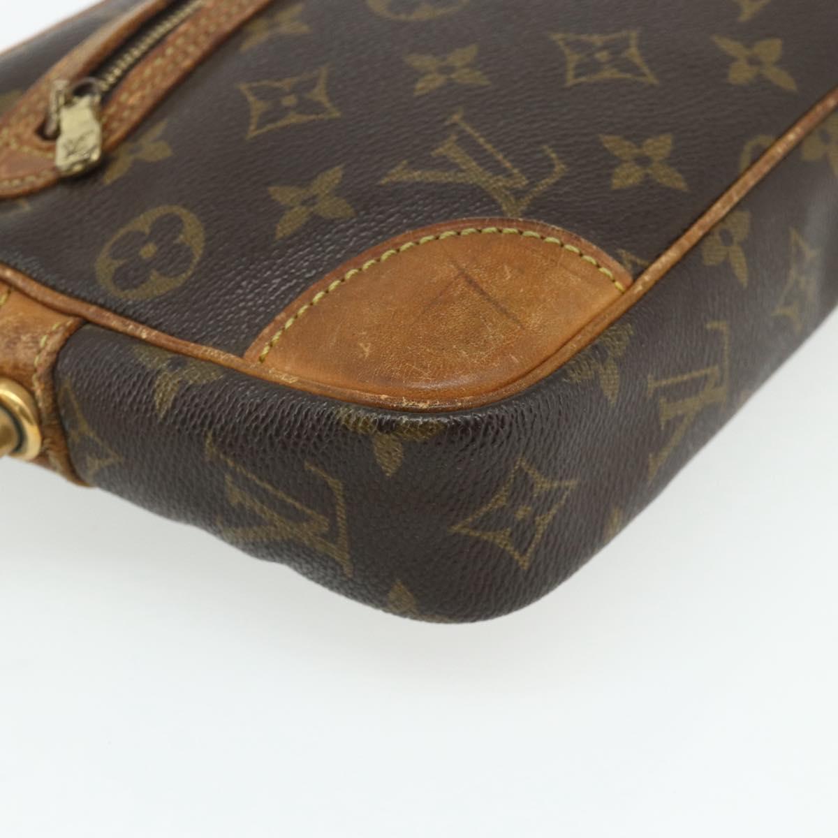 LOUIS VUITTON Monogram Marly Dragonne GM Clutch Bag M51825 LV Auth ka4071