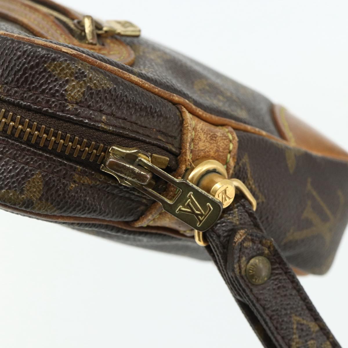 LOUIS VUITTON Monogram Marly Dragonne GM Clutch Bag M51825 LV Auth ka4071