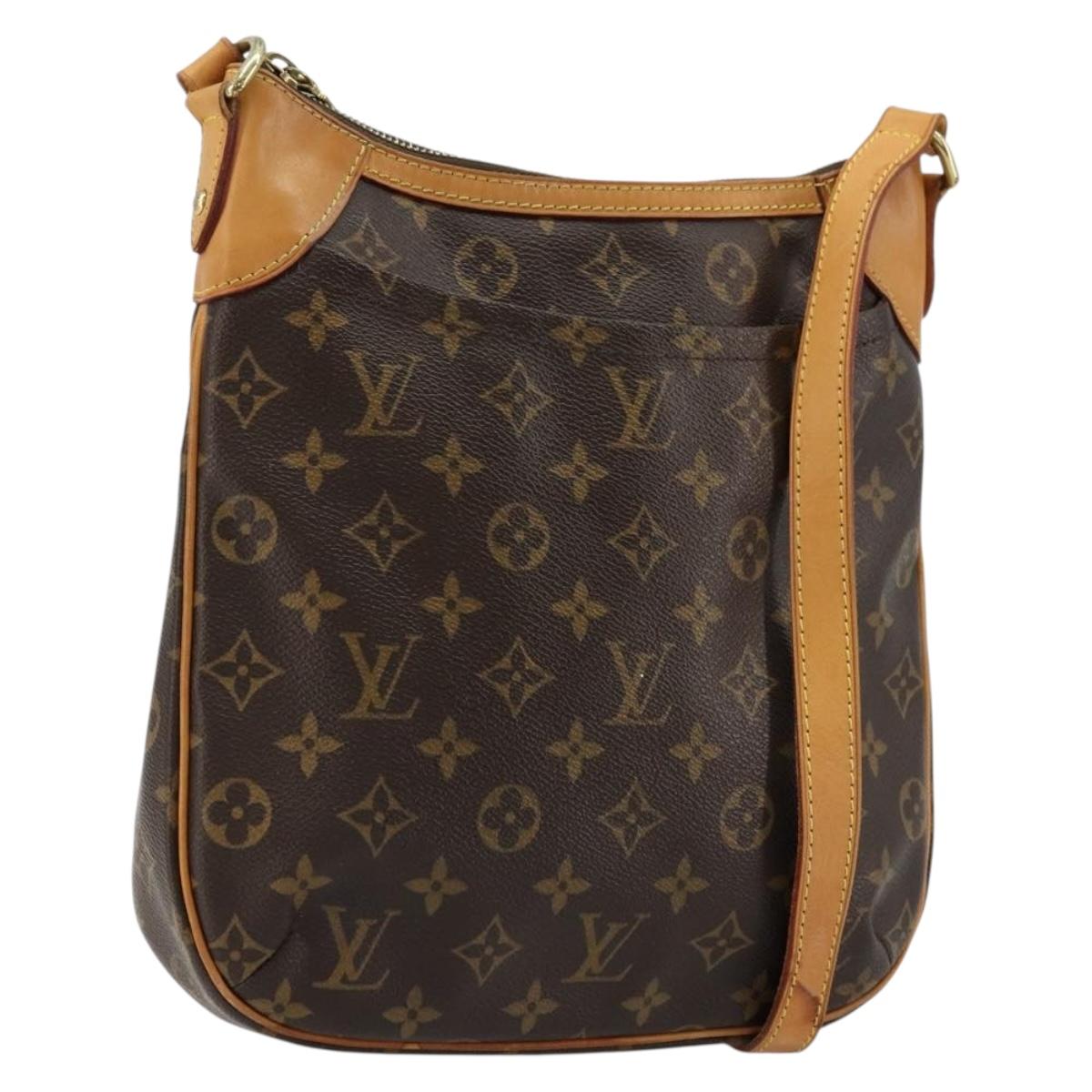 LOUIS VUITTON Monogram Odeon PM Shoulder Bag M56390 LV Auth ka4073A