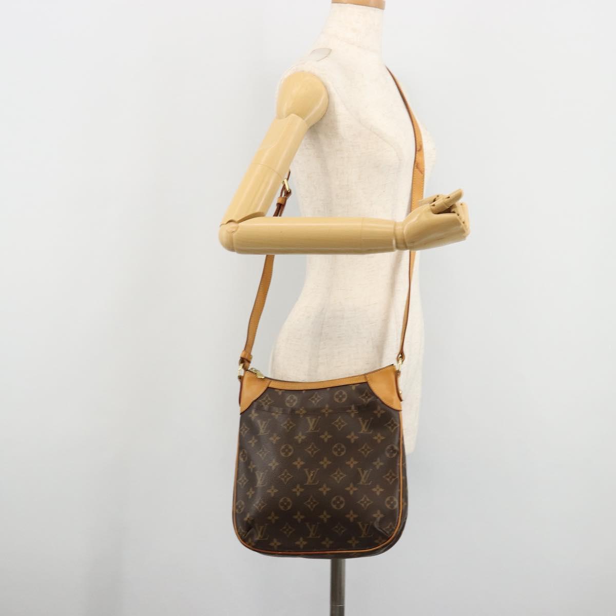 LOUIS VUITTON Monogram Odeon PM Shoulder Bag M56390 LV Auth ka4073A