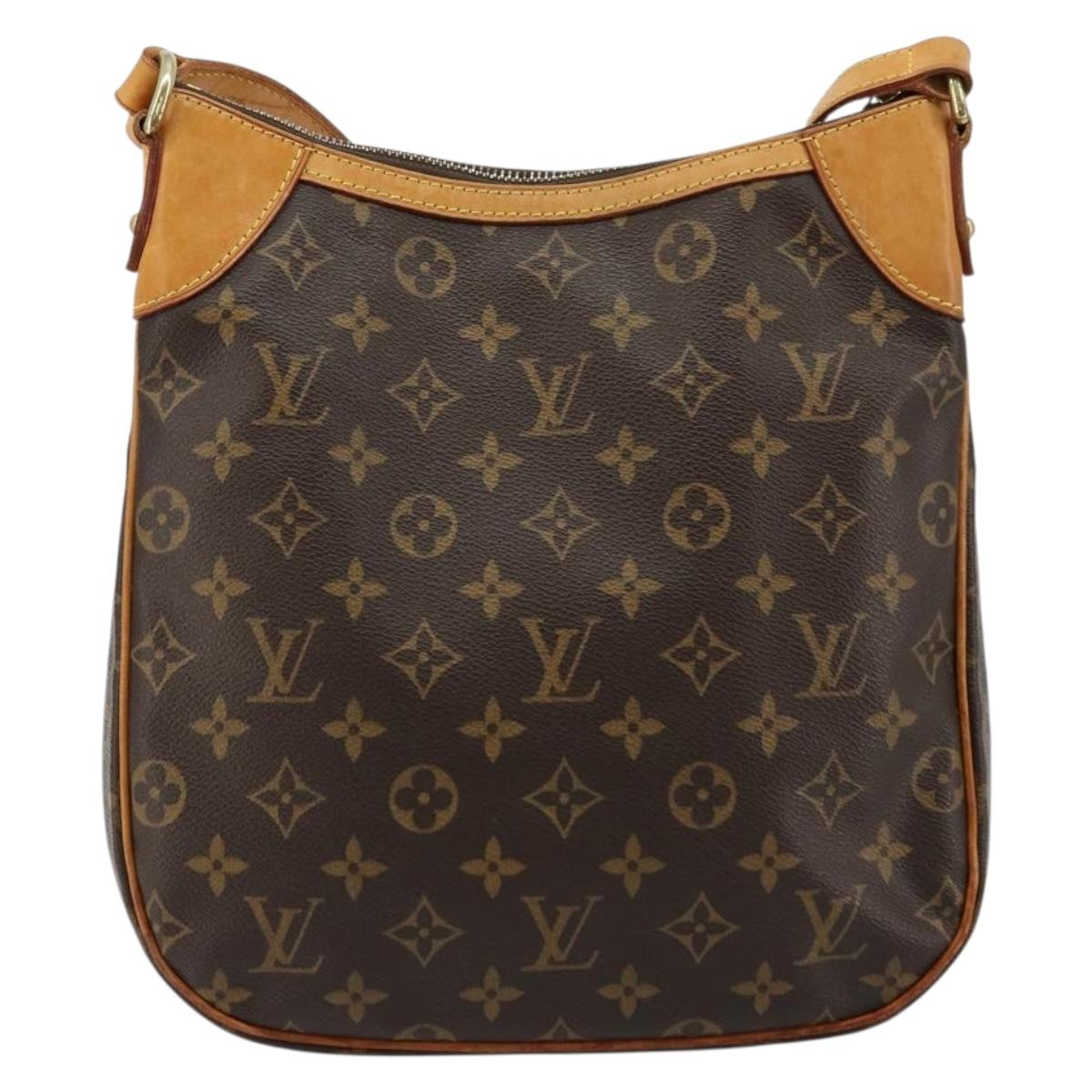 LOUIS VUITTON Monogram Odeon PM Shoulder Bag M56390 LV Auth ka4073A