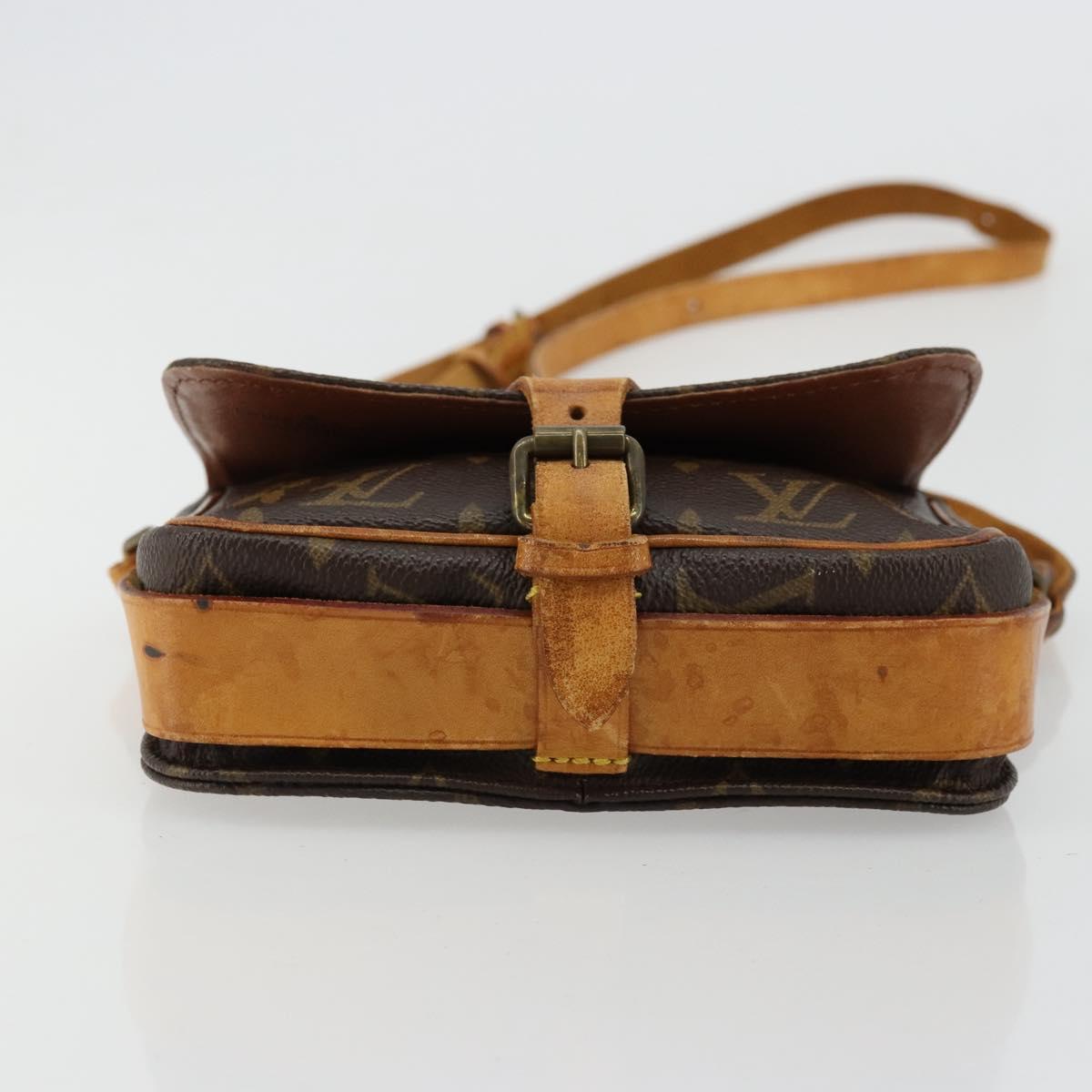 LOUIS VUITTON Monogram Cartouchiere PM Shoulder Bag M51254 LV Auth ka4092