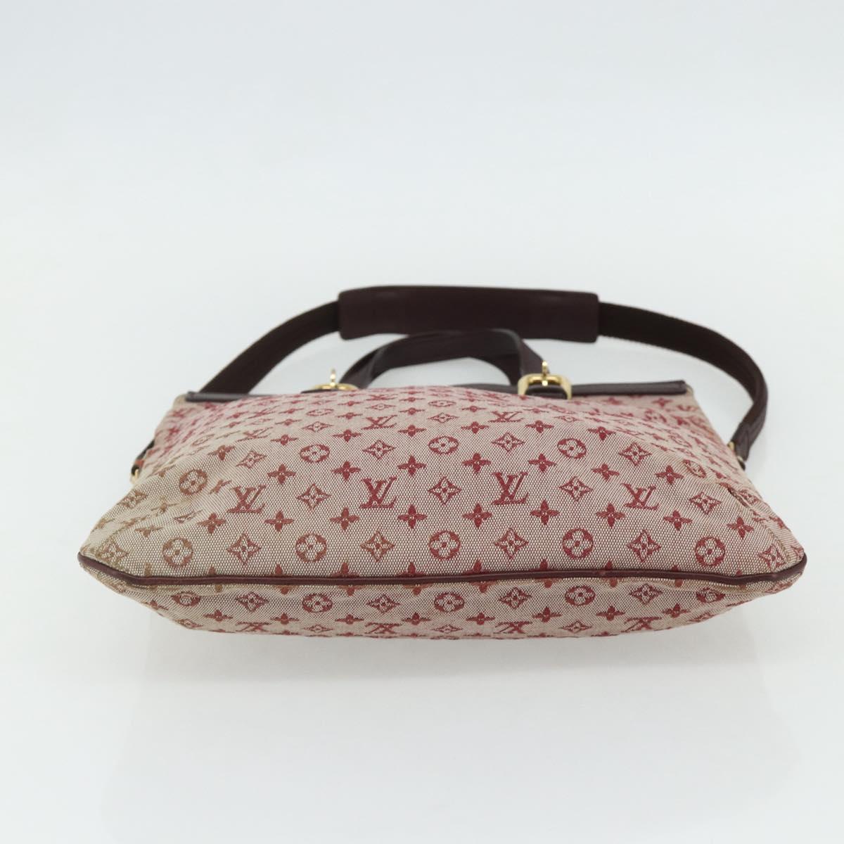 LOUIS VUITTON Monogram Mini Françoise Bag 2way Red Cherry M92210 LV Auth ka4102