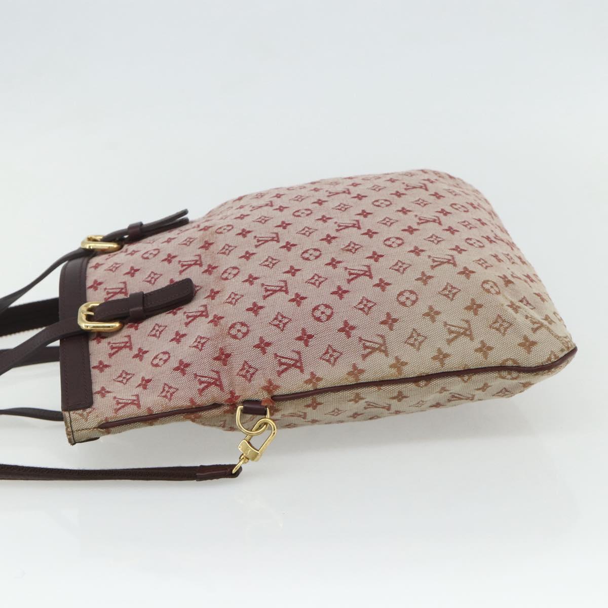 LOUIS VUITTON Monogram Mini Françoise Bag 2way Red Cherry M92210 LV Auth ka4102