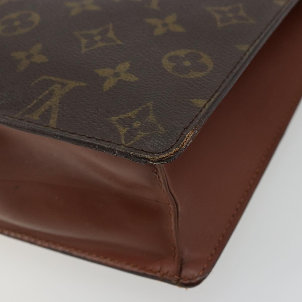 LOUIS VUITTON Monogram Monceau 28 Hand Bag M51185 LV Auth ka4106