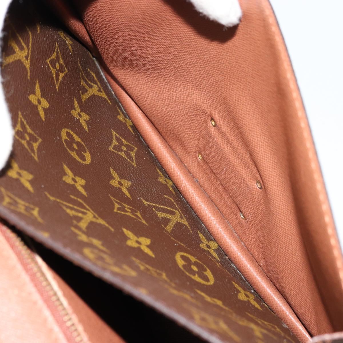 LOUIS VUITTON Monogram Monceau 28 Hand Bag M51185 LV Auth ka4106