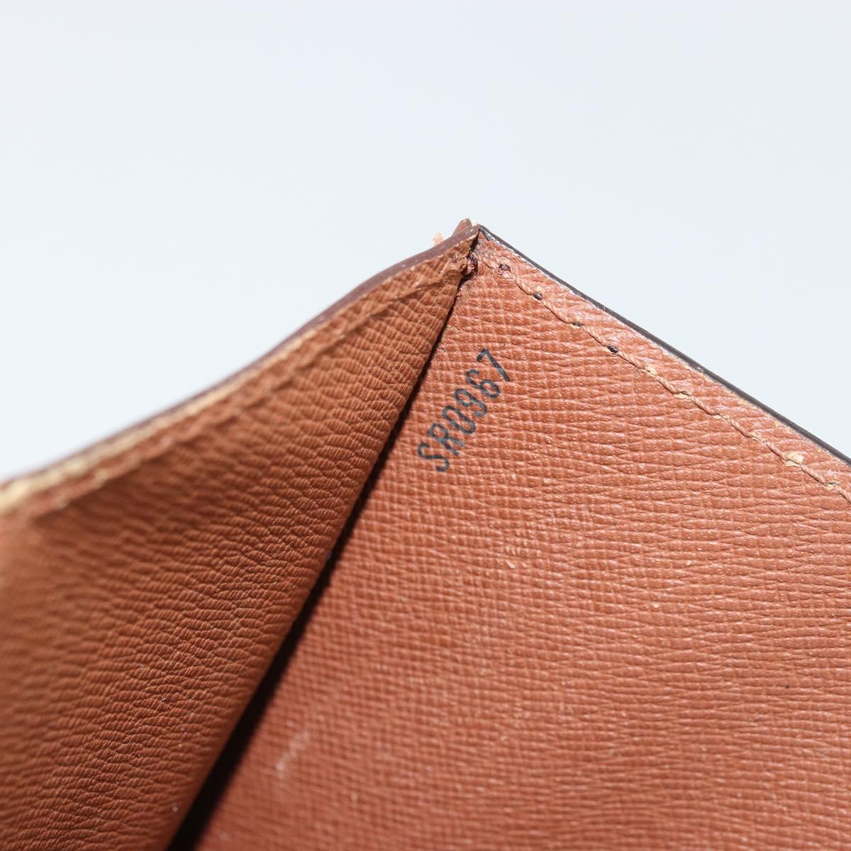 LOUIS VUITTON Monogram Monceau 28 Hand Bag M51185 LV Auth ka4106