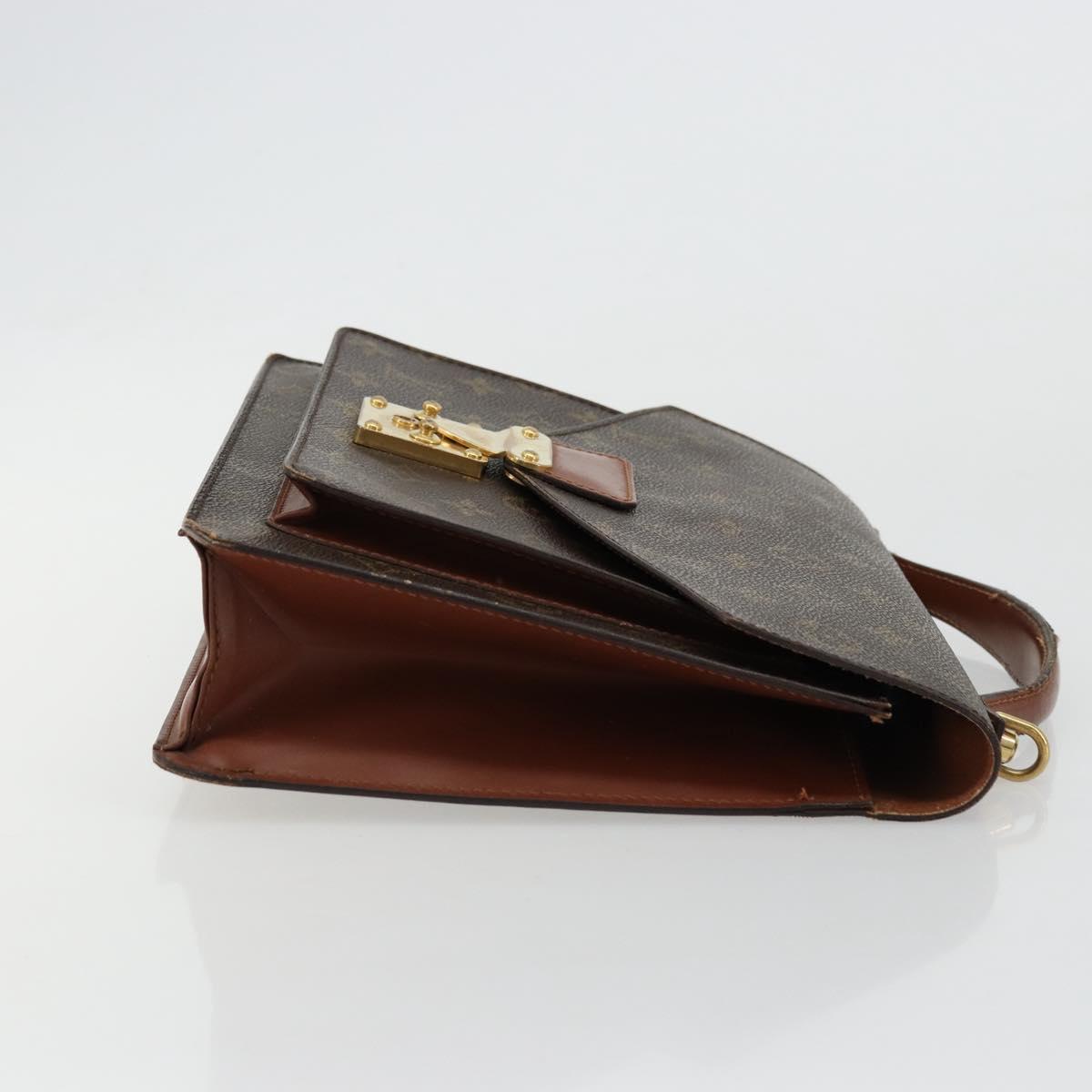 LOUIS VUITTON Monogram Monceau 28 Hand Bag M51185 LV Auth ka4106