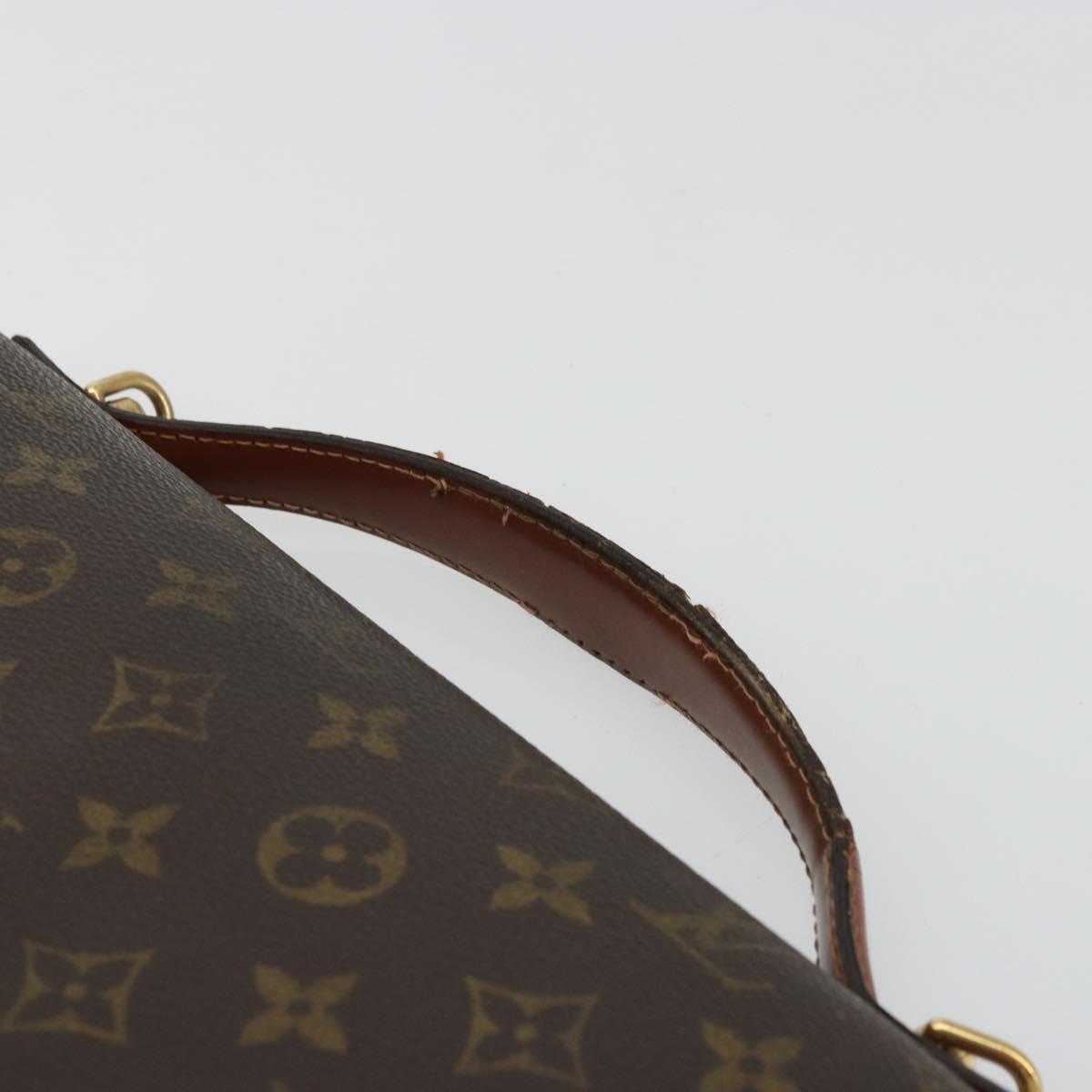 LOUIS VUITTON Monogram Monceau 28 Hand Bag M51185 LV Auth ka4106