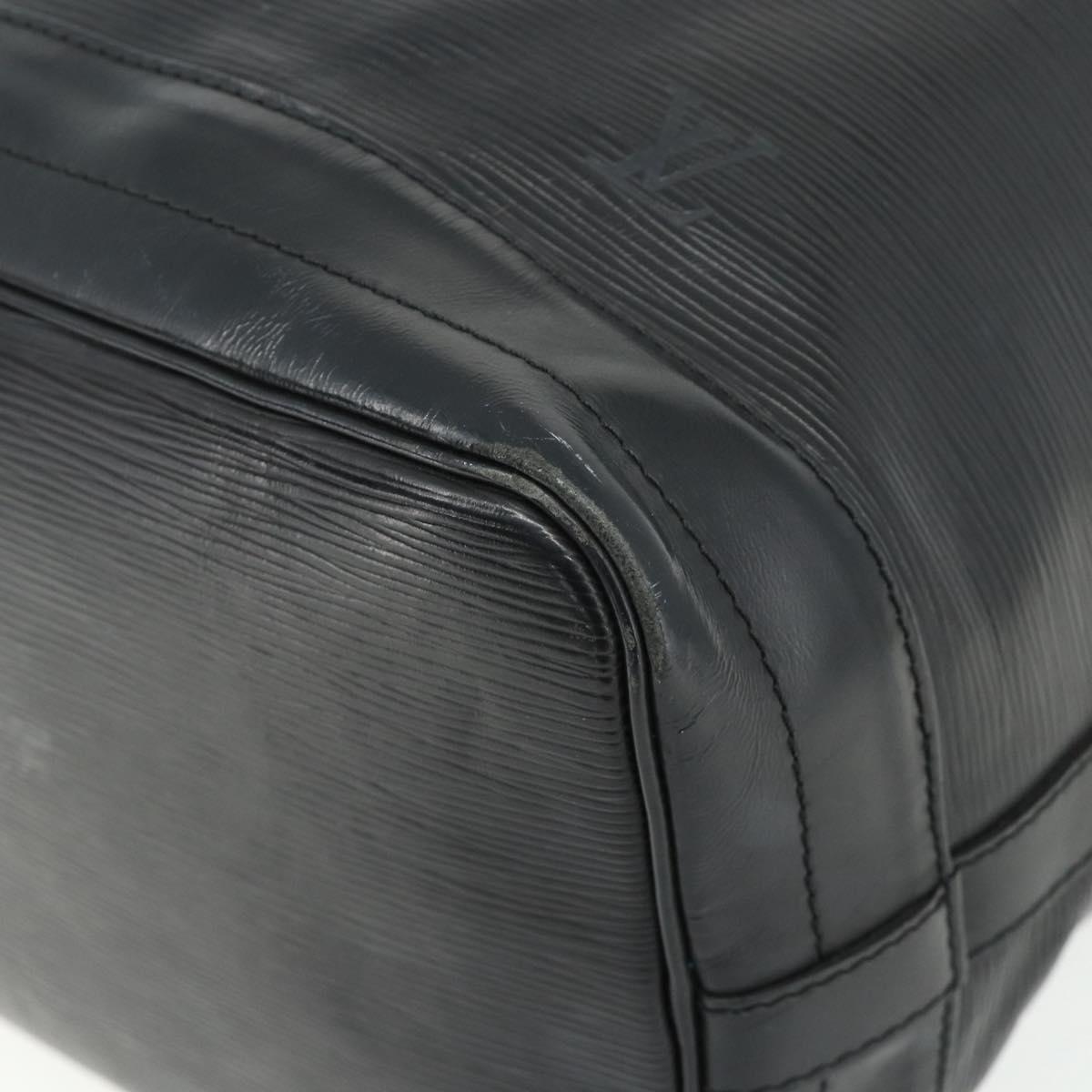 LOUIS VUITTON Epi Noe Shoulder Bag Black M44002 LV Auth ka4110