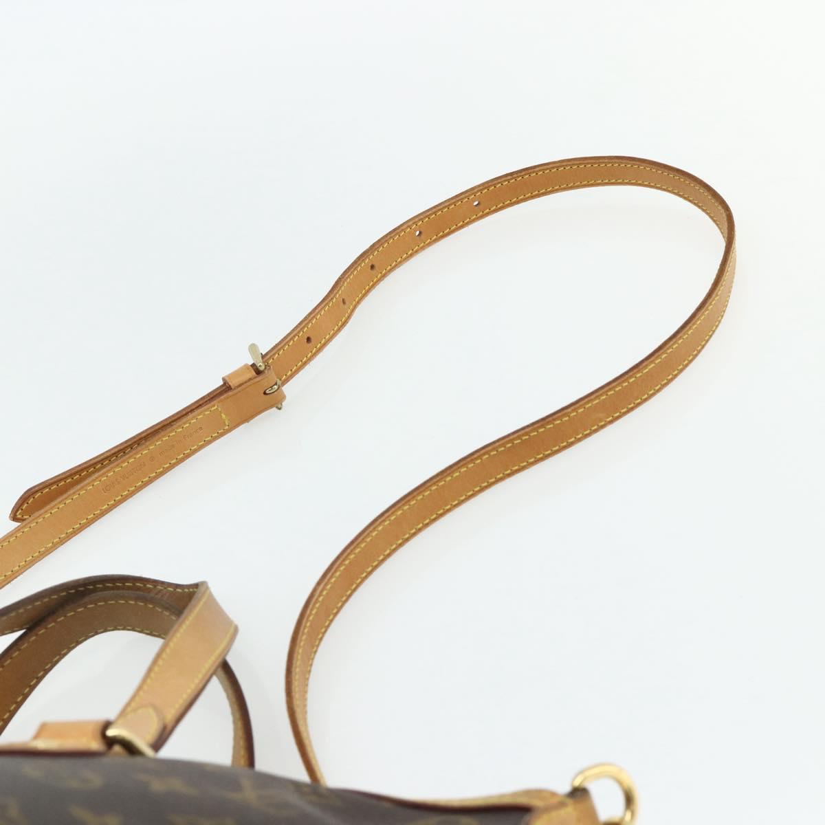 LOUIS VUITTON Monogram Palermo PM Tote Bag M40145 LV Auth ka4111A