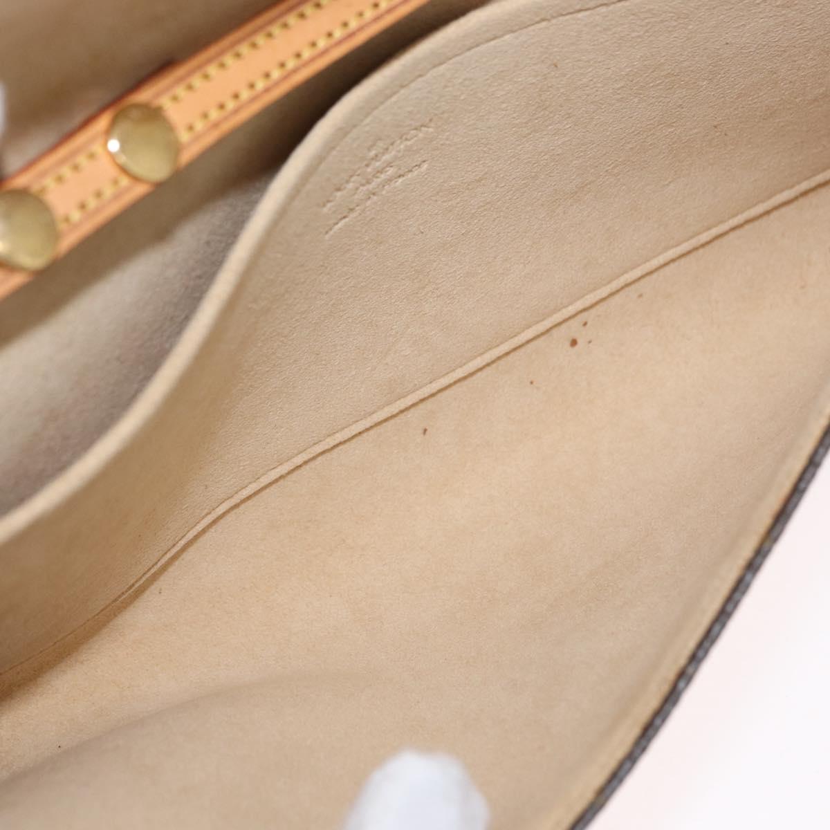 LOUIS VUITTON Monogram Pochette Twin GM Shoulder Bag M51852 LV Auth ka412