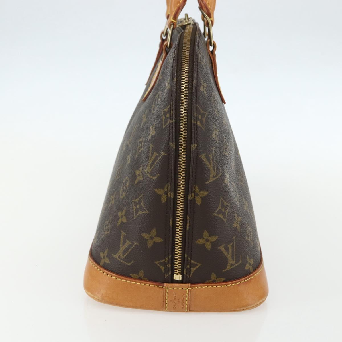 LOUIS VUITTON Monogram Alma Hand Bag M51130 LV Auth ka413