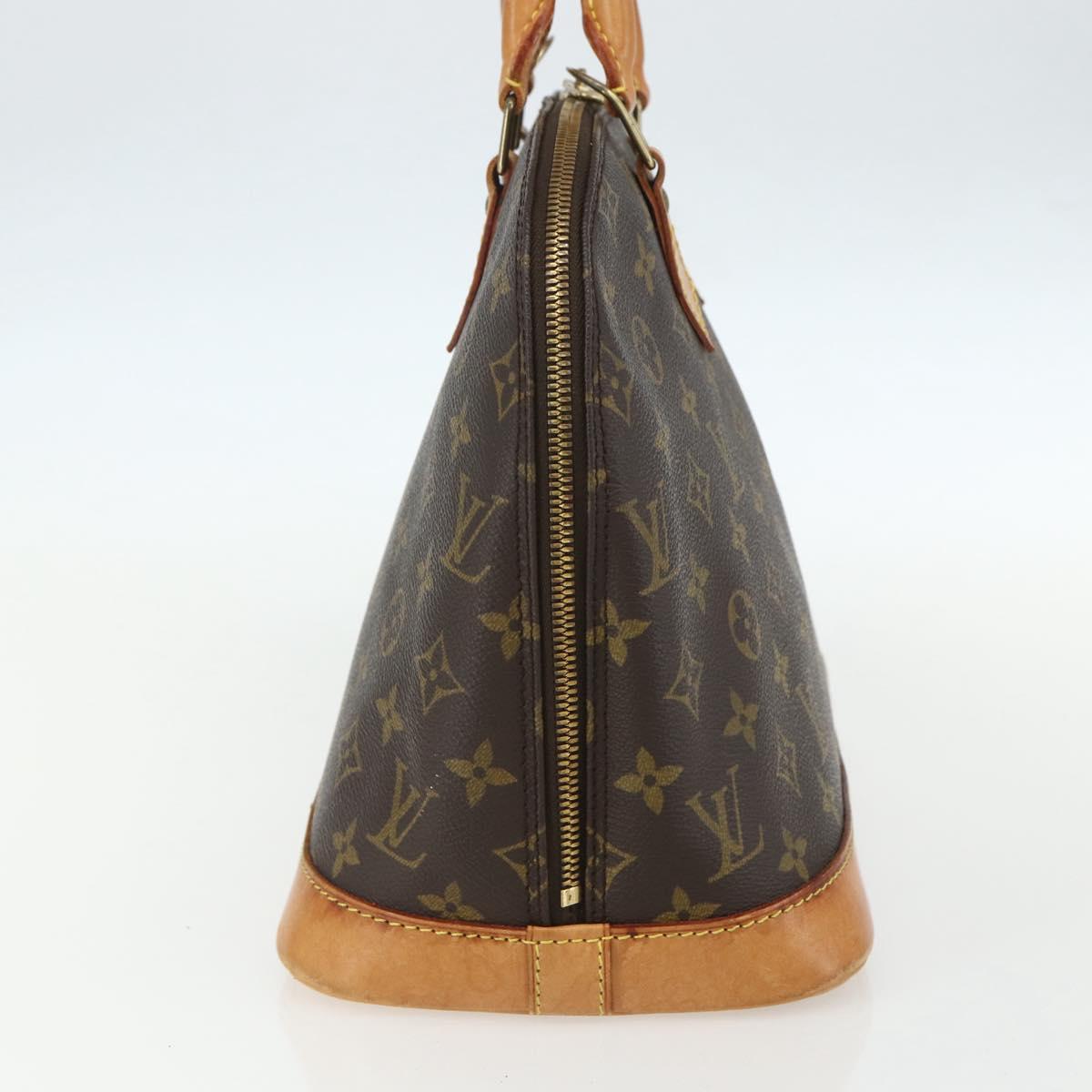 LOUIS VUITTON Monogram Alma Hand Bag M51130 LV Auth ka413