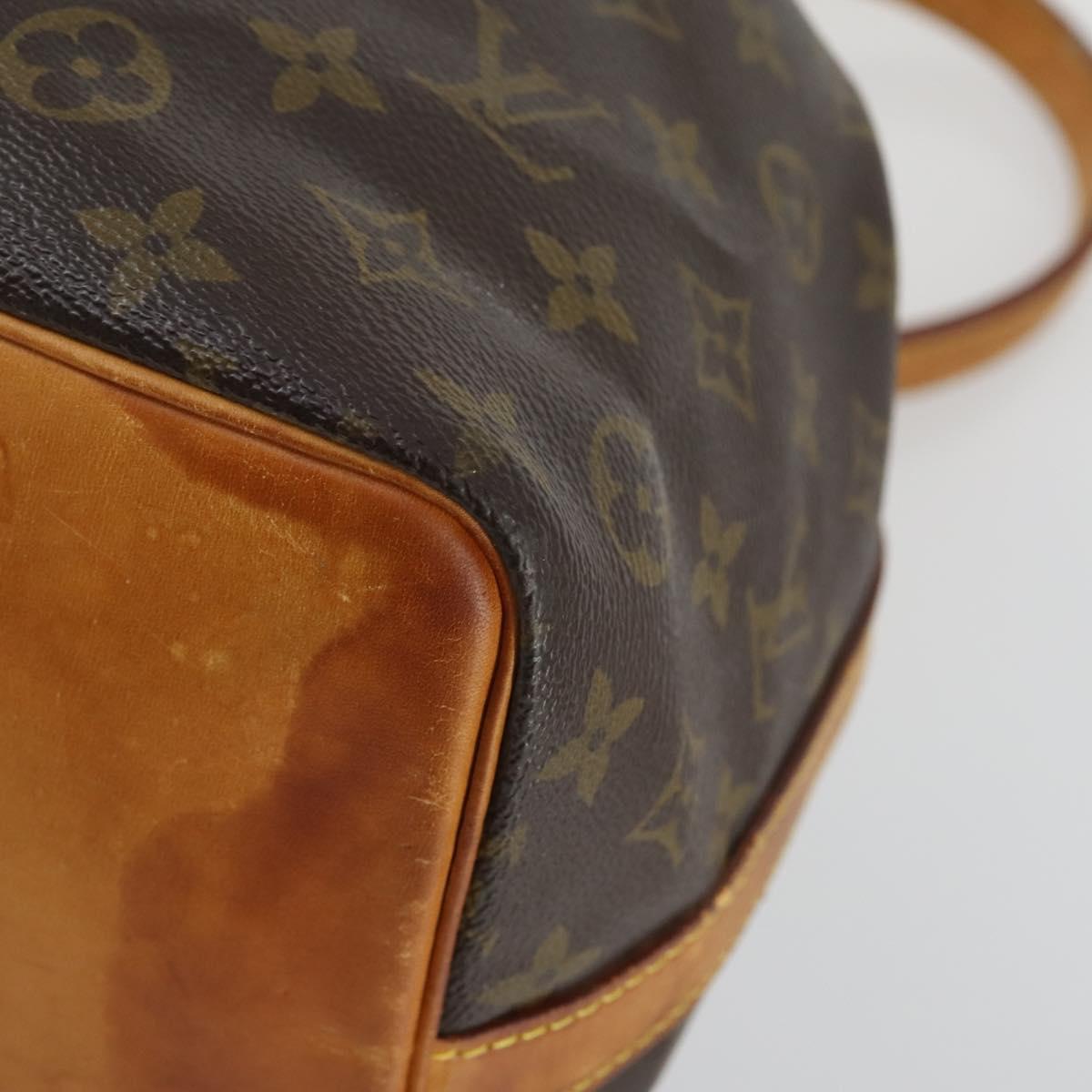 LOUIS VUITTON Monogram Petit Noe Shoulder Bag M42226 LV Auth ka415