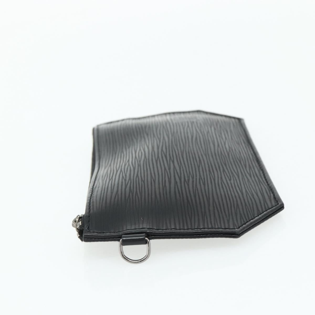 LOUIS VUITTON Epi Sherwood Sac Depaul Pouch 2 Set Black LV Auth ka4153