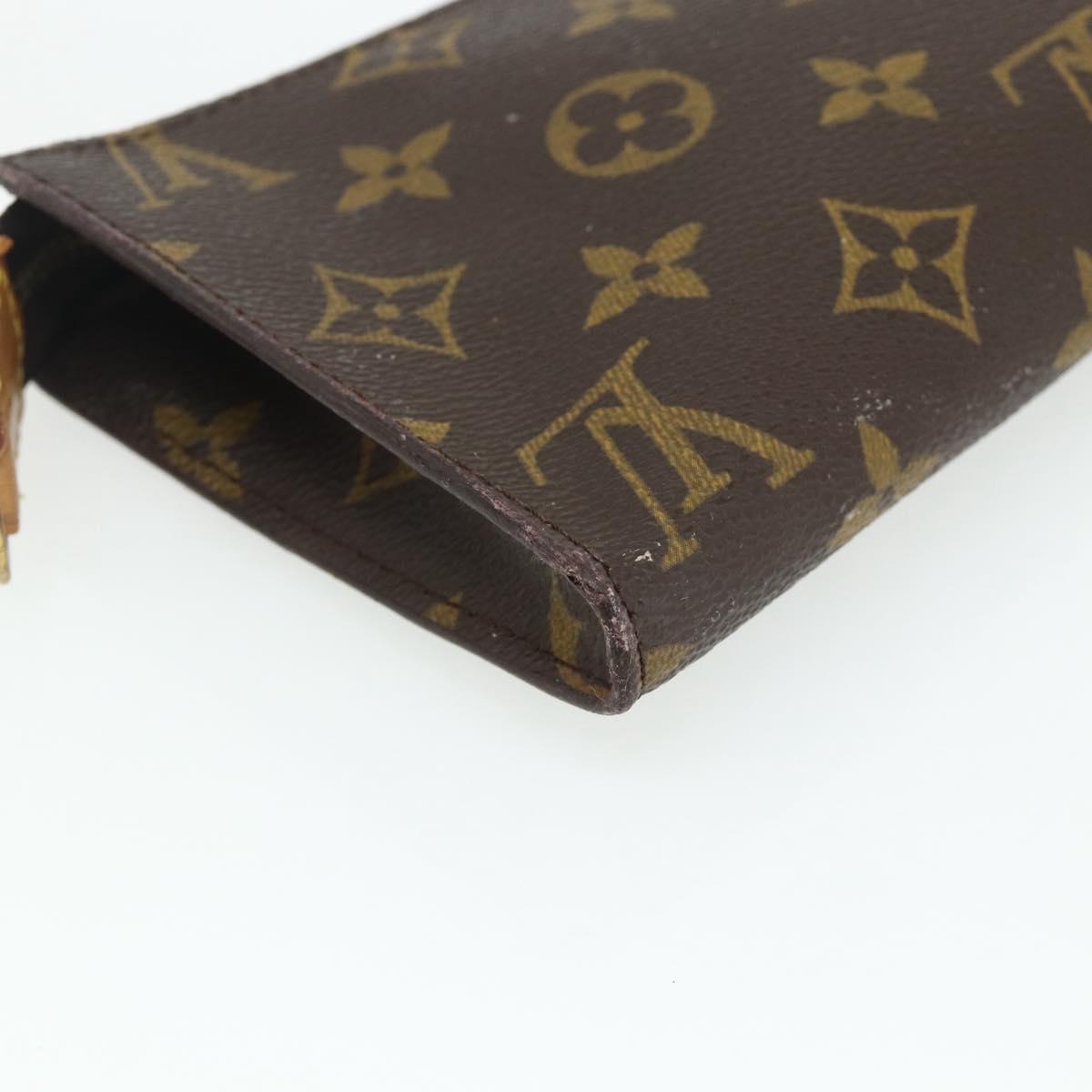 LOUIS VUITTON Monogram Bucket GM Accessory Pouch LV Auth ka4154