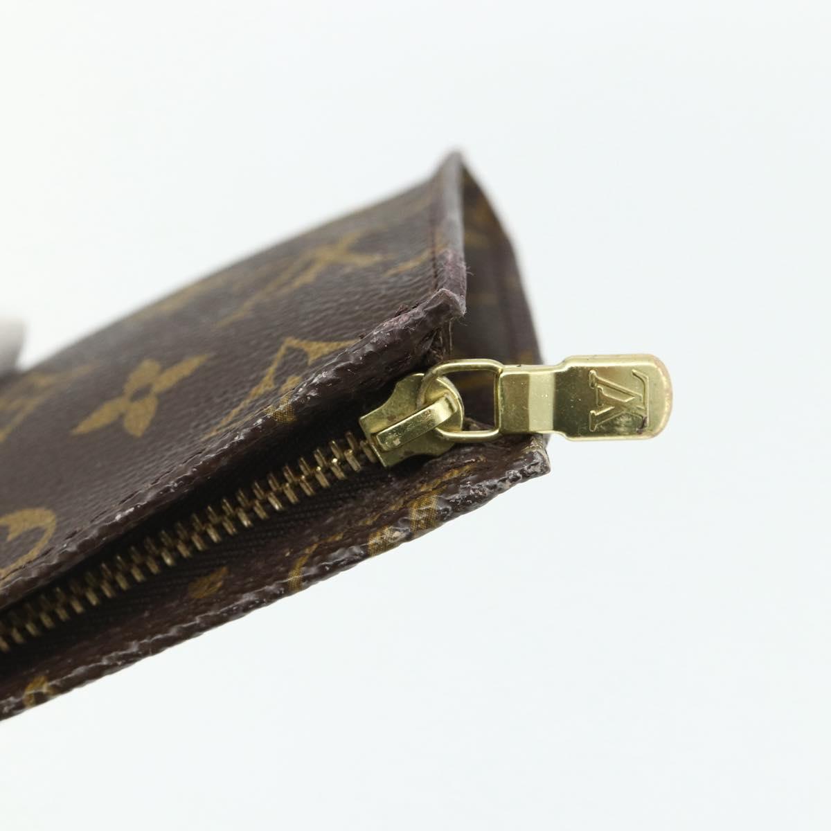 LOUIS VUITTON Monogram Bucket GM Accessory Pouch LV Auth ka4154