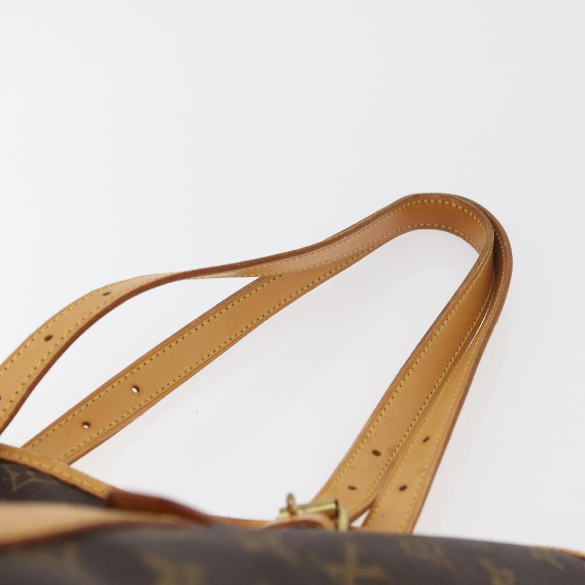 LOUIS VUITTON Monogram Bucket GM Shoulder Bag M42236 LV Auth ka4155