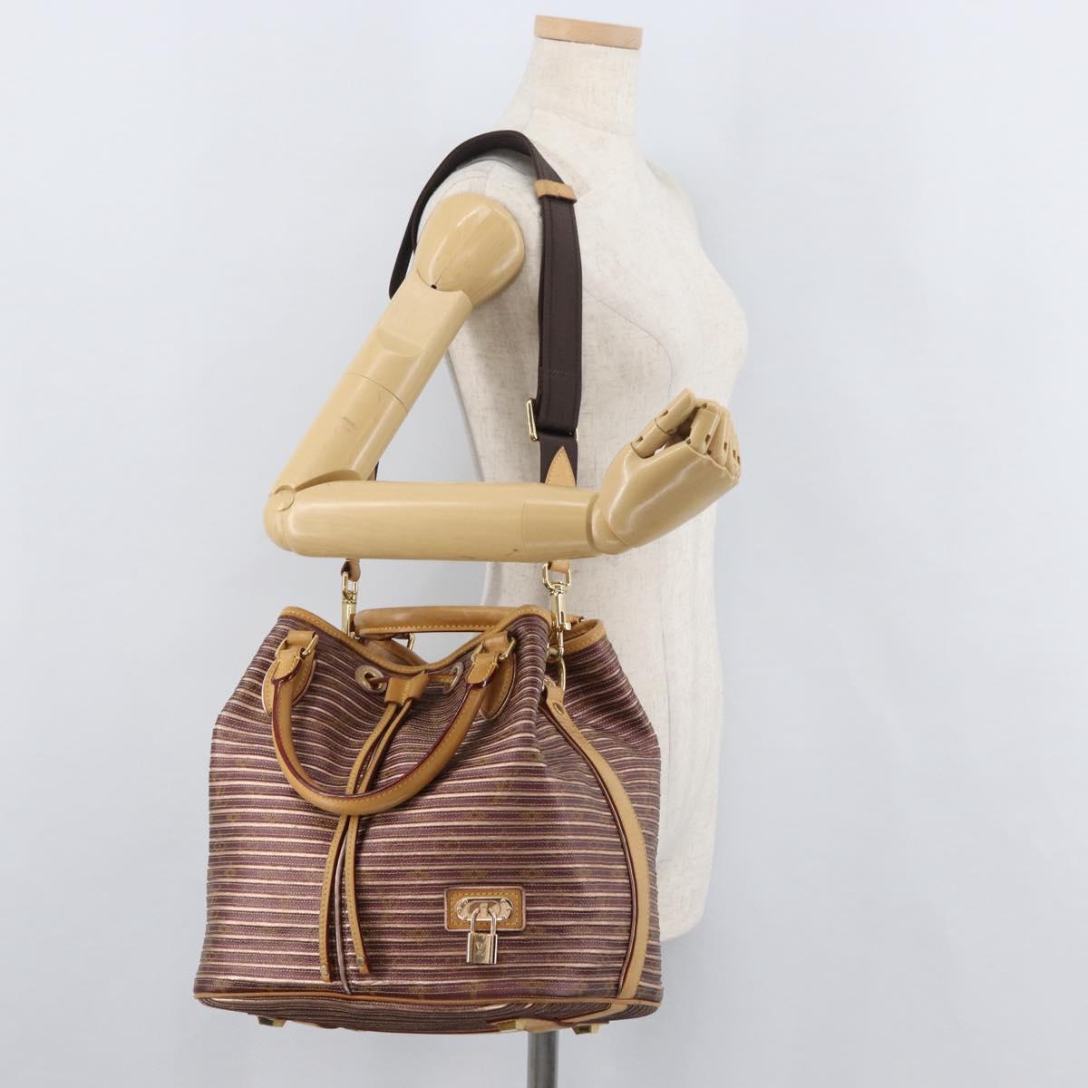 LOUIS VUITTON Monogram Eden Neo Hand Bag 2way Argent M40355 LV Auth ka4171SM