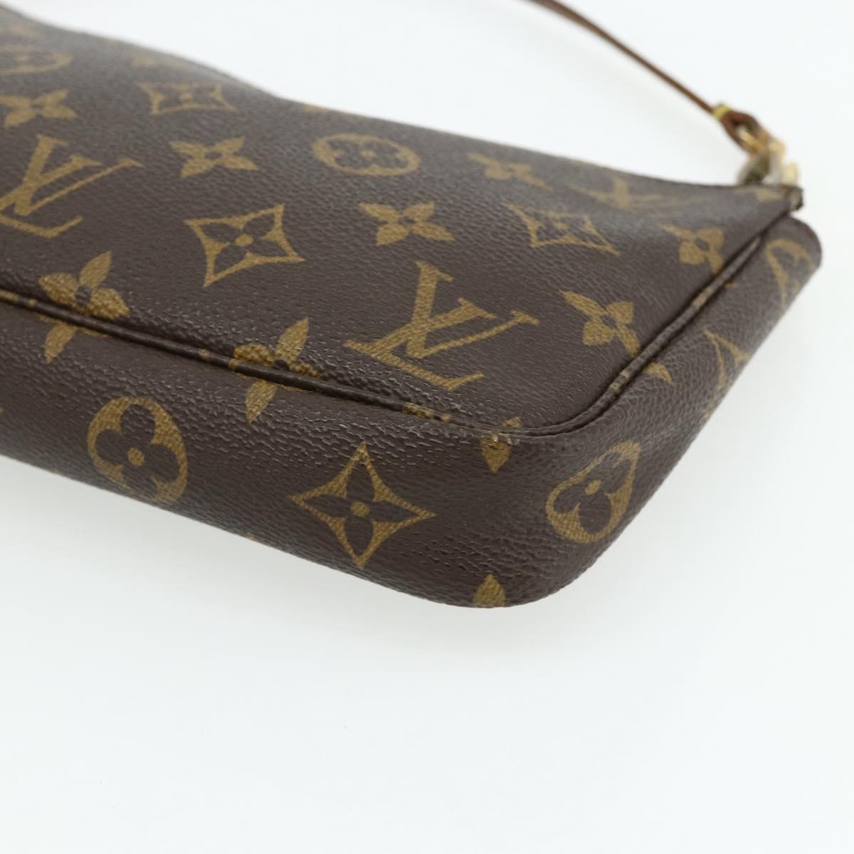 LOUIS VUITTON Monogram Pochette Accessoires Pouch M51980 LV Auth ka4173