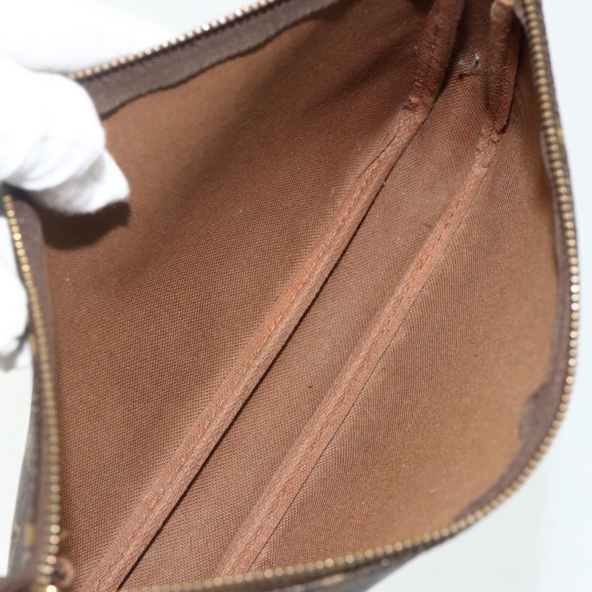 LOUIS VUITTON Monogram Pochette Accessoires Pouch M51980 LV Auth ka4173