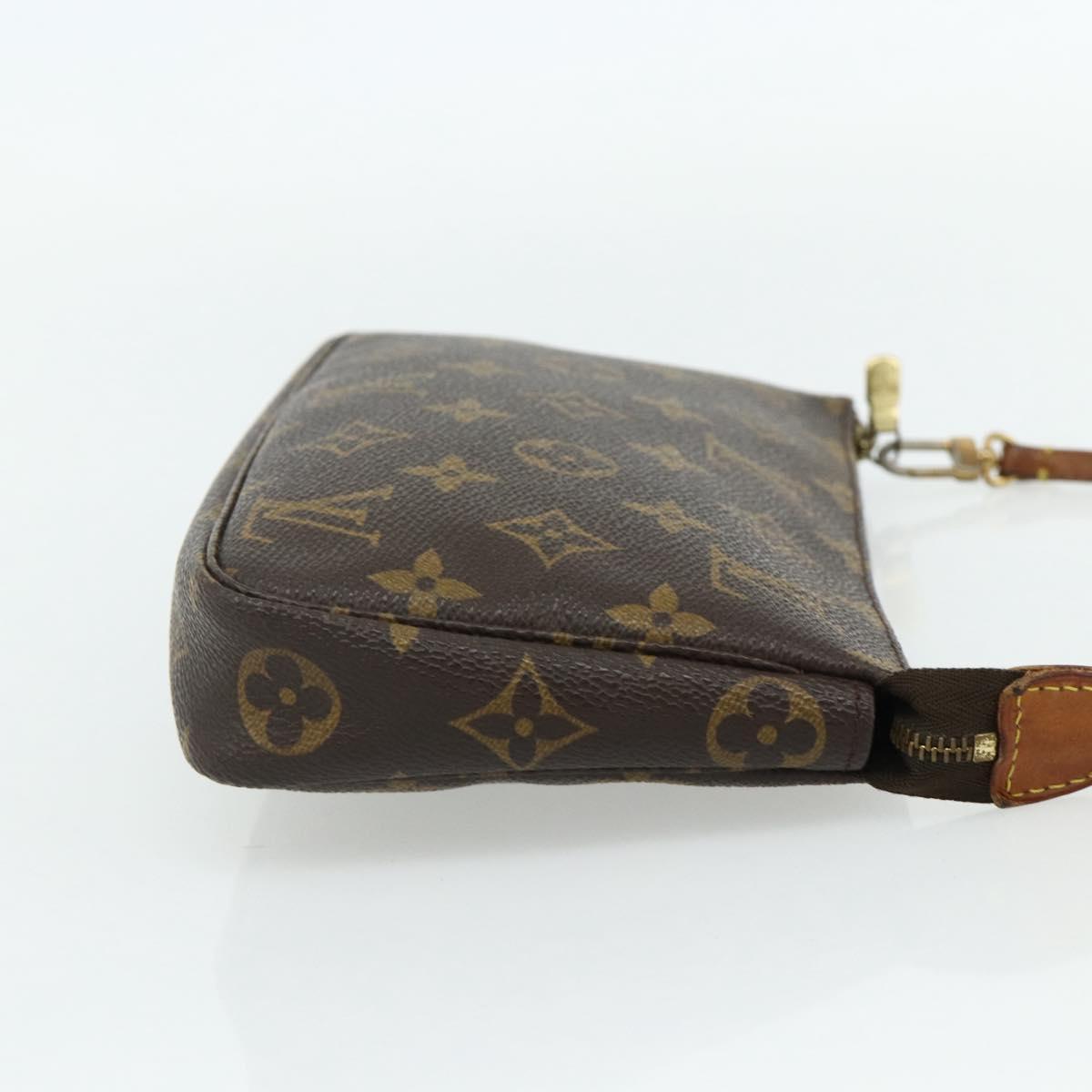 LOUIS VUITTON Monogram Pochette Accessoires Pouch M51980 LV Auth ka4173