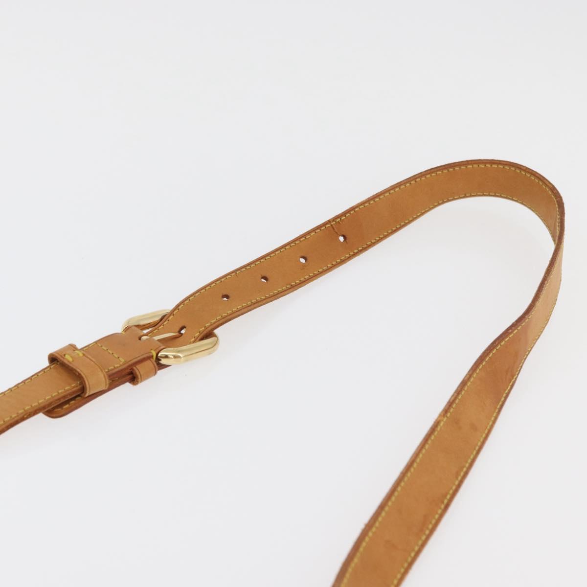 LOUIS VUITTON Monogram Vernis Christie GM Bag Bronze M91107 LV Auth ka4178
