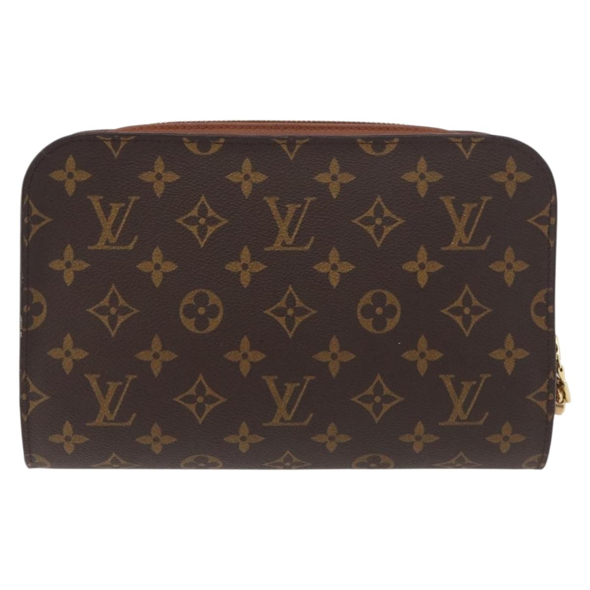 LOUIS VUITTON Monogram Orsay Clutch Bag M51790 LV Auth ka4191